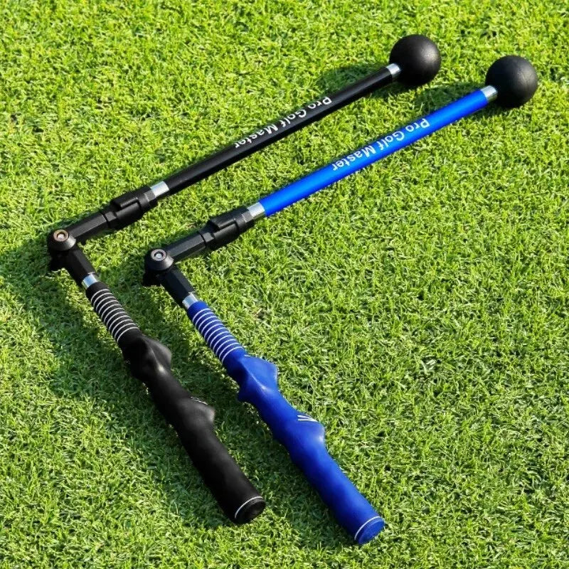 Golf Swing Trainer Folding Correction Practitioner Adjustable Length Angle Beginner Available with Left Right Hands HGB023